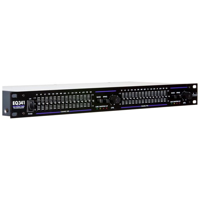 ART ProAudio EQ341 341 ART DUAL 15 BAND EQ - ART EQ341 Dual-Channel 15-Band 2/3 Octave Graphic Equalizer