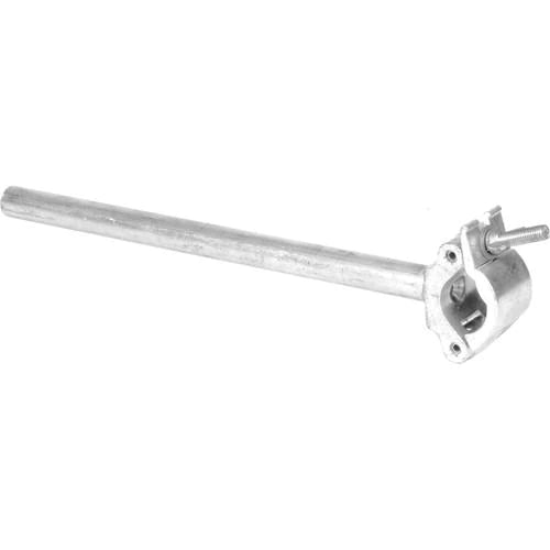 Global Truss CLAMP-POST GTR Clamps and Accessories - Global Truss Clamp Post With 18" Aluminum Post