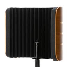 CAD AUDIO AS50 Acousti-Shield Stand mounted walnut finish -Acousti-Shield Stand-Mounted Acoustic Enclosure