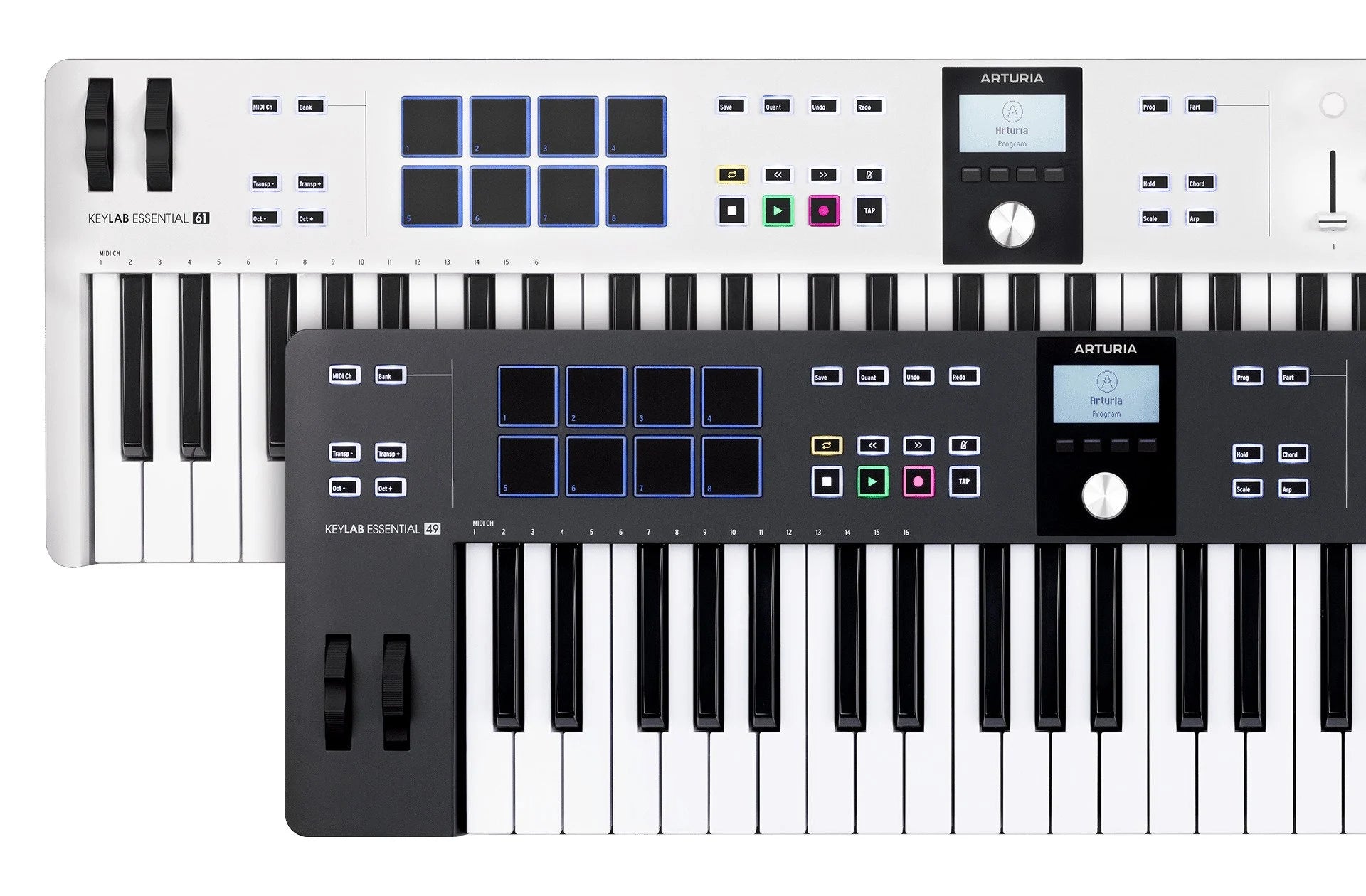 ARTURIA KEYLAB ESSENTIAL 61MK3 - Midi keyboard controler 61 ARTURIA KEYLAB ESSENTIAL 61MK3 - Midi keyboard controler 61