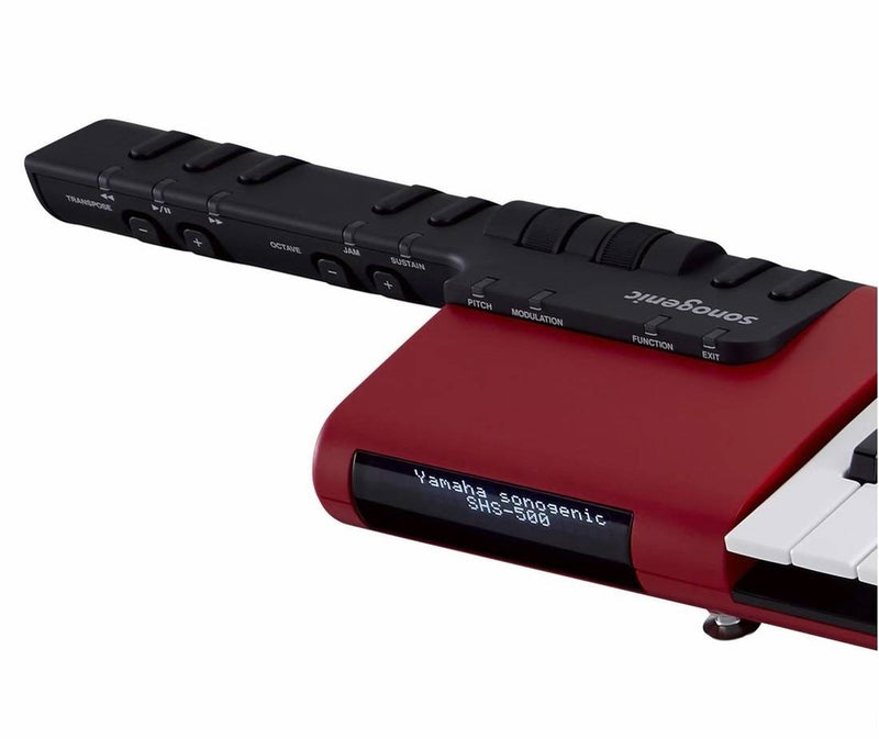 YAMAHA SHS500 RD YAMAHA DIGITAL KEYBOARD - Yamaha Sonogenic SHS-500 37 Mini-key Bluetooth Keytar - Red