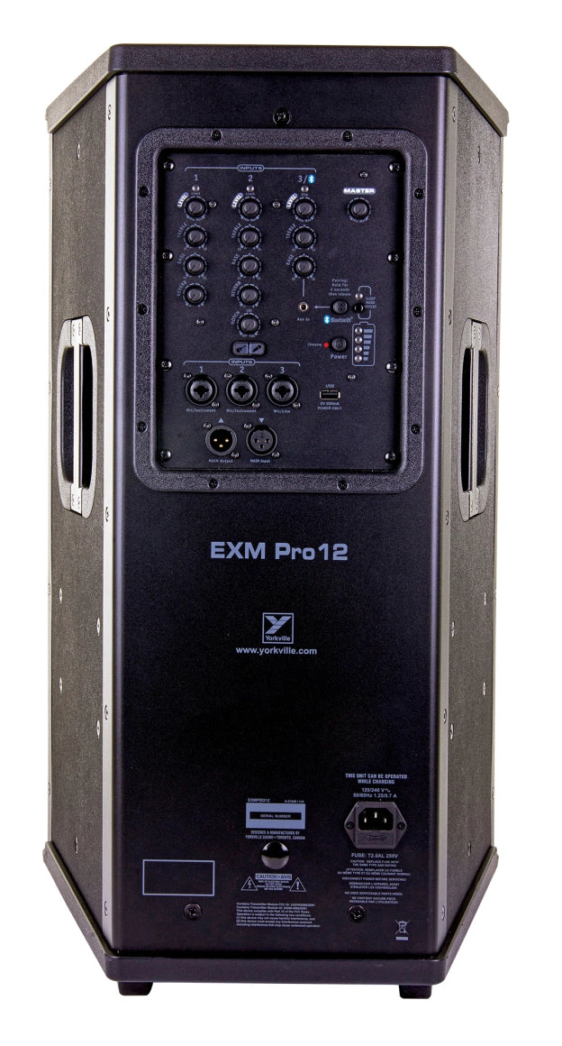 YORKVILLE EXM PRO 12 - EXM Battery-Powered PA Speaker