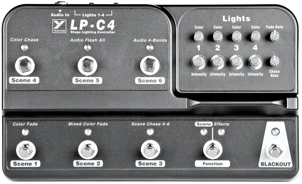 YORKVILLE LP-C4 - Yorkville LP-C4 Compact Lighting System Controller.