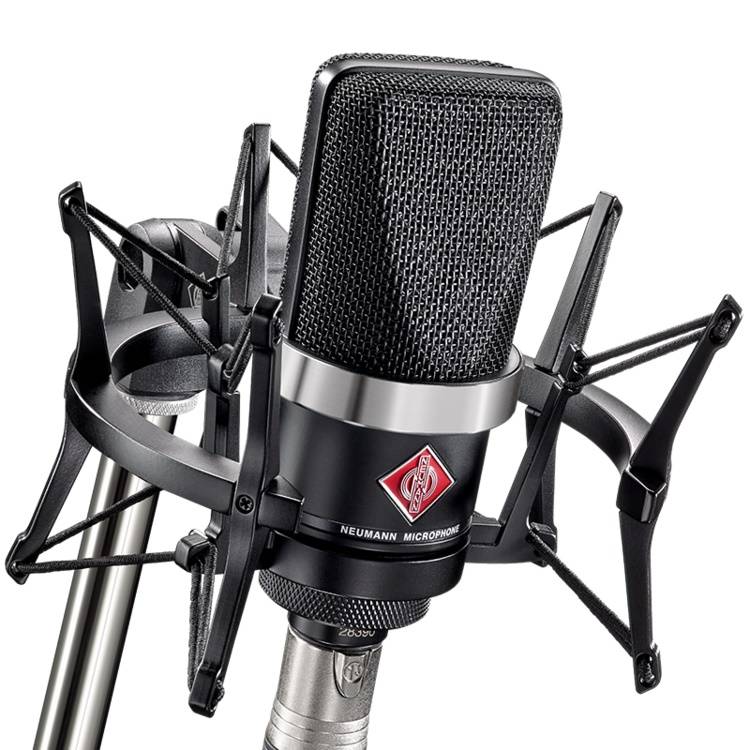 Neumann TLM 102 BK Cardioid mic with K 102 capsule, include SG 2 and carton box