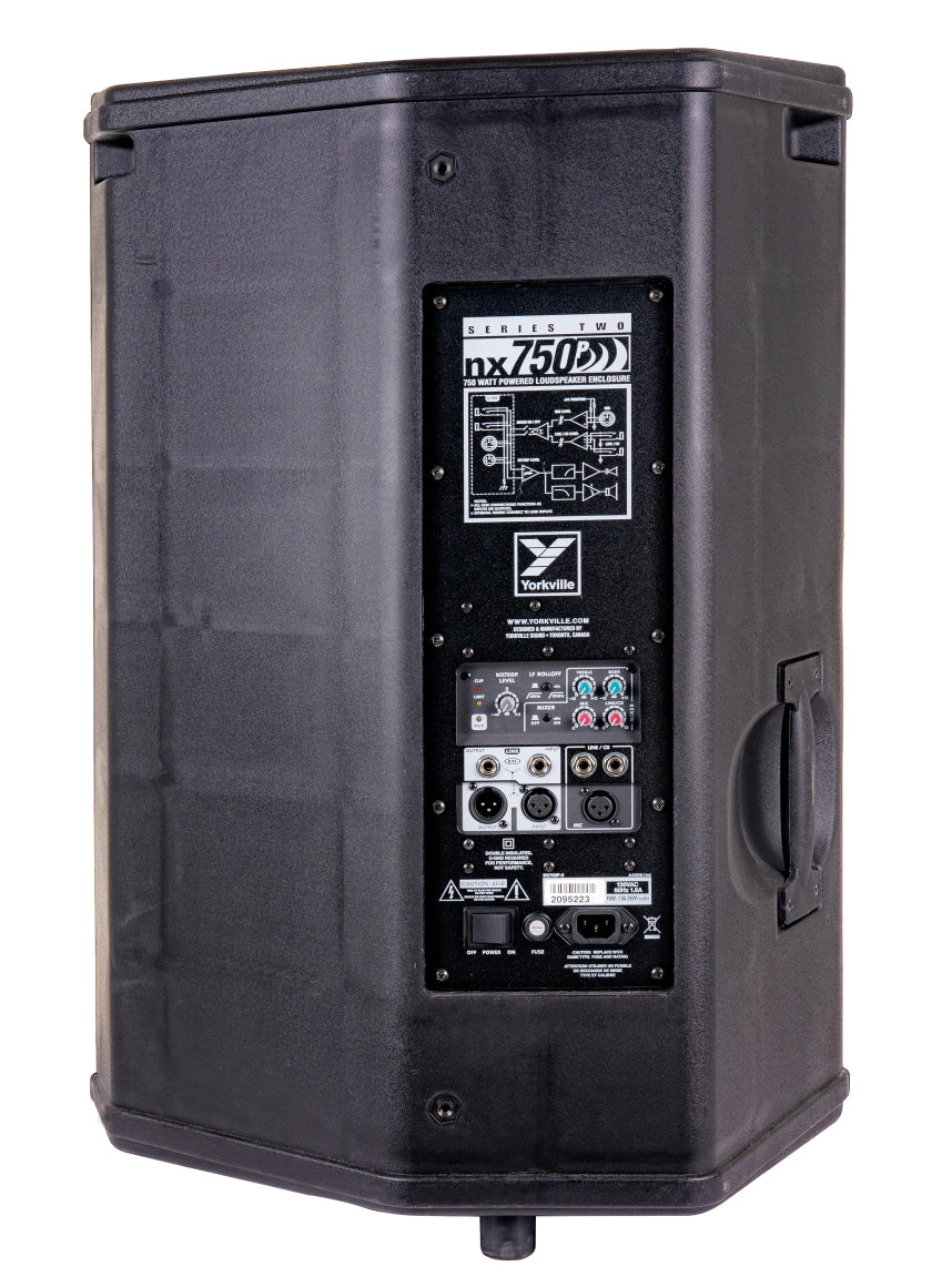 YORKVILLE NX750P-2CE - 15"/1" ACTIVE 750W W/MIXE