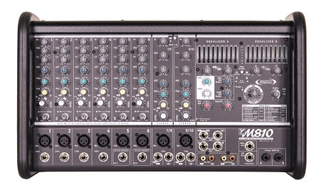 YORKVILLE M810-2 - Dual 400 W Powered Mixer