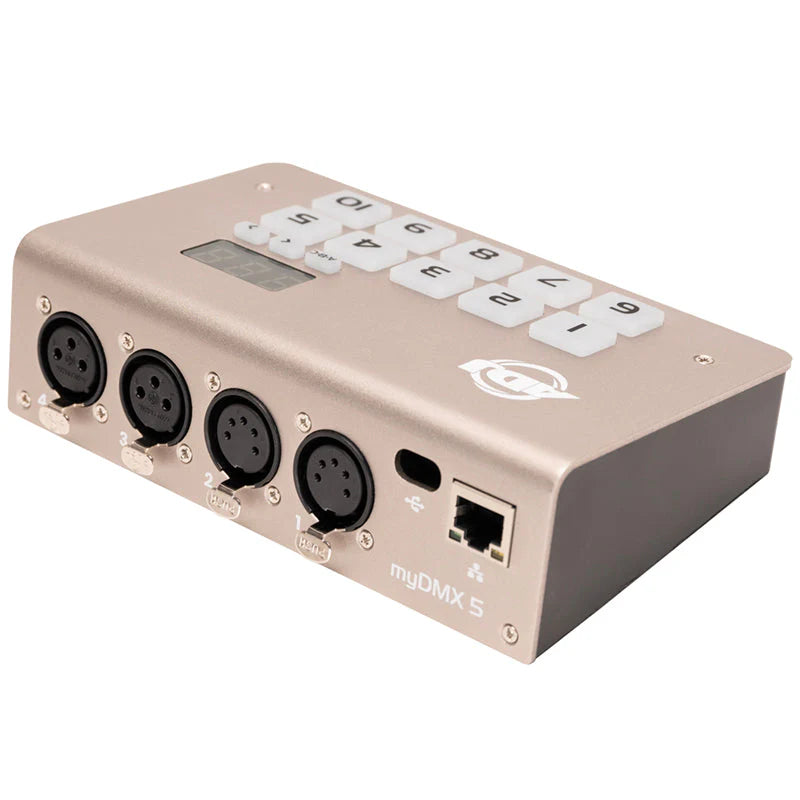 AMERICAN DJ MyDMX 5.0 DMX controler with software compatible MAC/PC