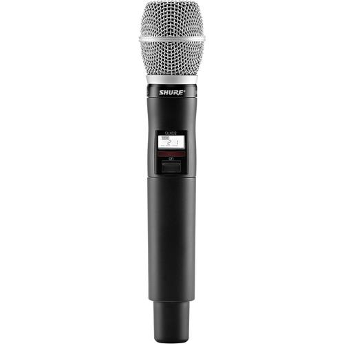 Shure QLXD2/SM86-G50 Wireless Handheld Transmitter - Shure QLXD2/SM86 Handheld Wireless Transmitter Frequency G50