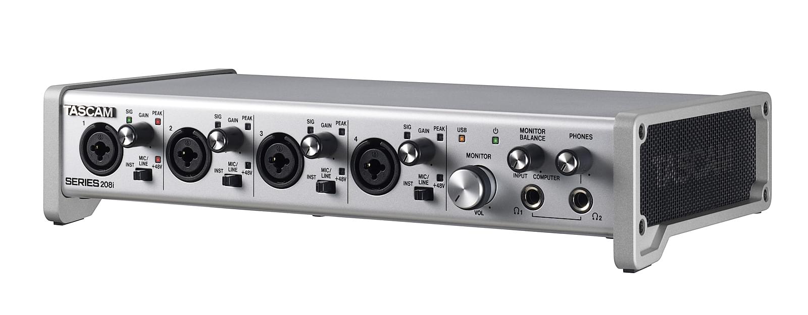 TASCAM SERIES 208I - 20 IN/8 OUT USB Audio/MIDI Interface