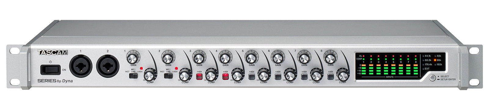 TASCAM SERIES 8P-DYNA -  20 in / 20 out interface