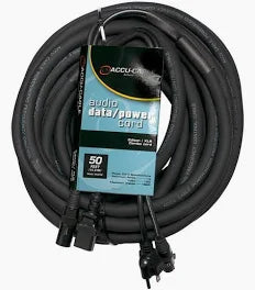 AMERICAN DJ SKAC50 - 50 Foot AC/XLR Combo Cable