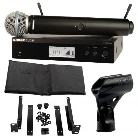 SHURE BLX24R/B58-H9 (New open-box) Wireless Handheld System with BETA58A Microphone