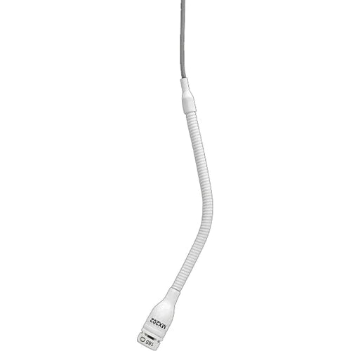 Shure MX202WP-A/N Microphone Overhead - Shure MX202WP-AN Overhead Microphone No Cartridge - White