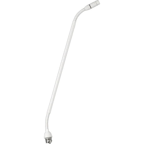 Shure MX415WRLPDF/N Microphone Gooseneck - Shure MX415WRLPDF/N 15" Dualflex Gooseneck Mic with No Capsule No Preamp & Red LED Ring on Top - White