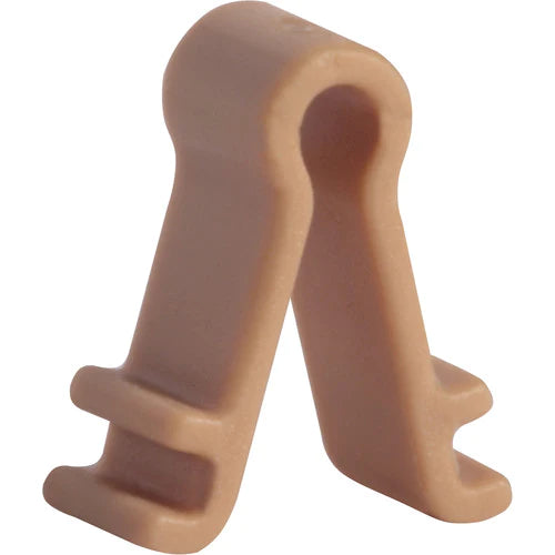 Shure RPM40SO/T Microphone Tie Clip - Shure RPM40SO/T Standoff for TwinPlex Lavalier Microphones 10-Pack - Tan