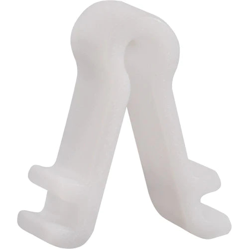 Shure RPM40SO/W Microphone Tie Clip - Shure RPM40SO/W Standoff for TwinPlex Lavalier Microphones 10-Pack - White