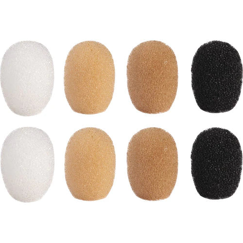 Shure RPM40WS/M Microphone Windscreen - Shure RPM40WS/M Windscreen Kit for TL/TH TwinPlex Microphones 8-Pack - Mixed Color