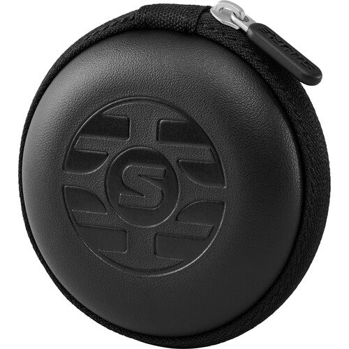 Shure RPMDL4CASE Microphone Case - Shure RPMDL4CASE Zippered Pouch for DL4 DuraPlex Lavalier Microphone - Black