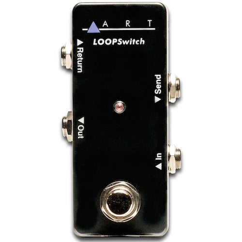 ART ProAudio LOOPSWITCH ART TRUE BYPASS LOOP SWITCHER - ART LOOPSWITCH Pro Audio Loopswitch True Bypass Loop Switcher
