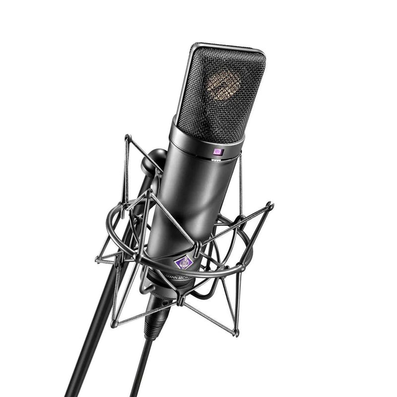 Neumann U 87 Ai mt studio set Studio Microphone - Neumann U 87 AI MT Studio Set - Black