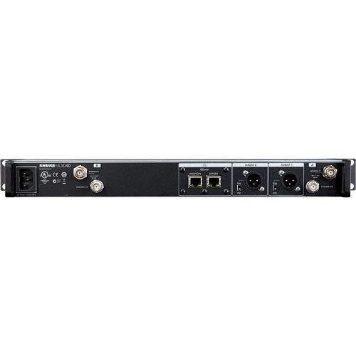 Shure ULXD4D-G50 Wireless Receiver - Shure ULXD4D-G50 Dual Channel Digital Wireless Receiver Frequency G50