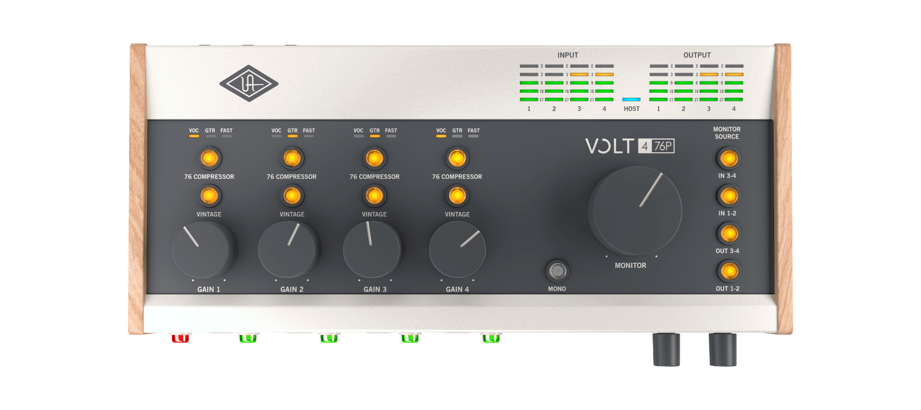 UNIVERSAL AUDIO VOLT 476P Desktop 4-in/4-out USB audio interface