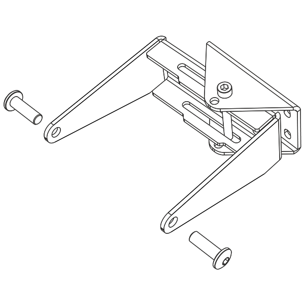 WB-44 - Wall Bracket for ES1203 tops