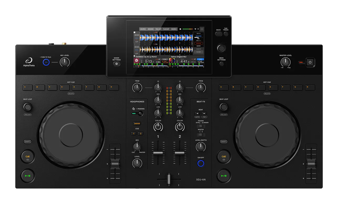 AlphaTheta XDJ-AN - ALPHATHETA XDJ-AN | 2-Channel All-In-One DJ System