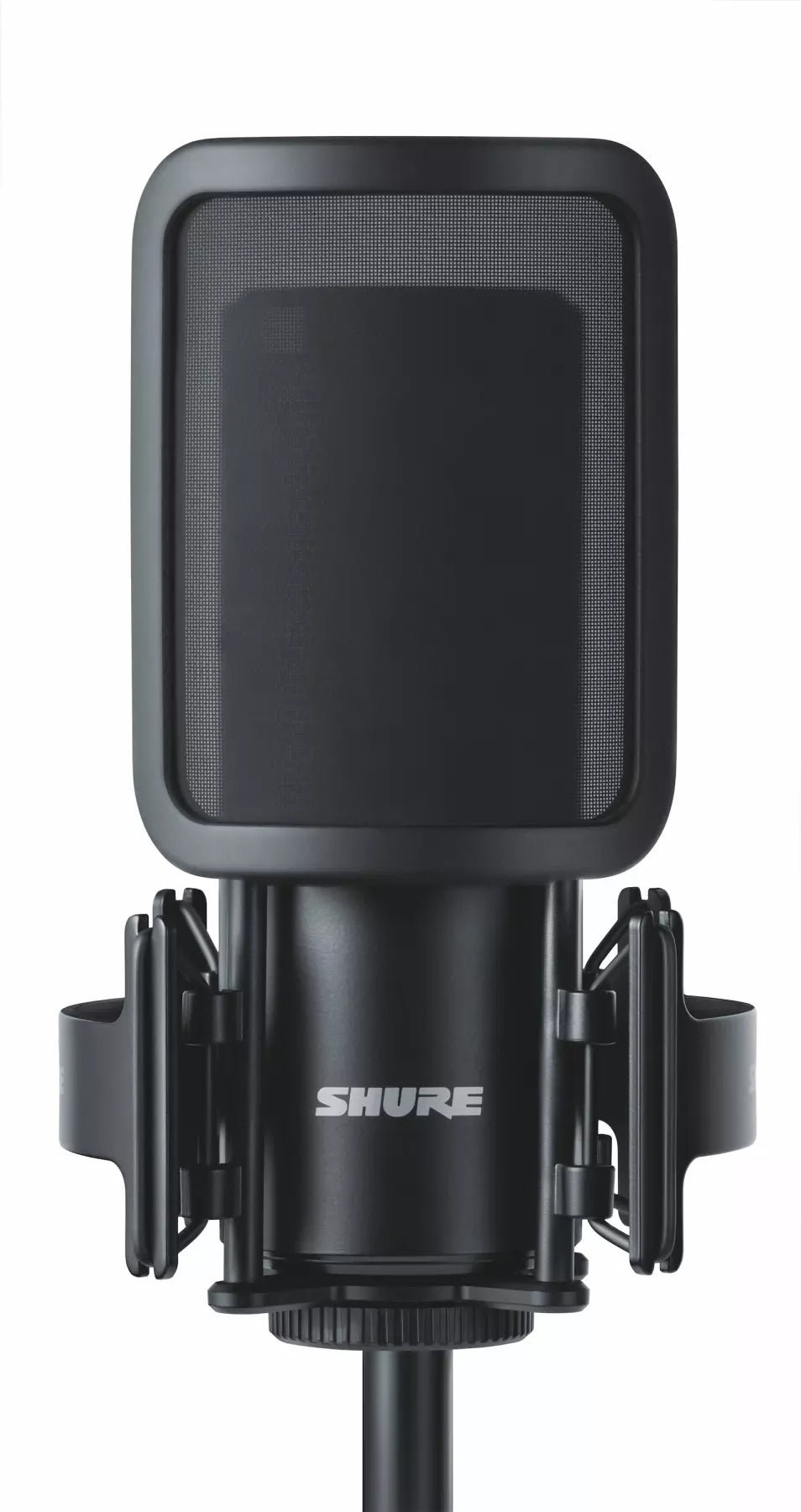 SHURE SM4-K-KIT - SM4 Dual Diaphragm Condenser Microphone Kit with Shockmount - Black