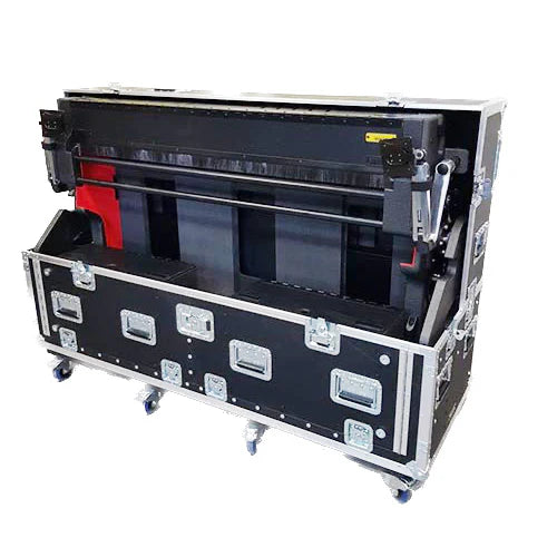 PRO-X- XZF-YQL5 D 2U - ProX XZF-YQL5 D 2U Detachable Retracting Case for Yamaha QL5 Console