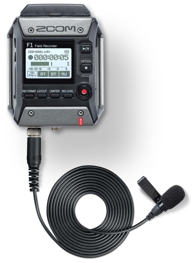 ZOOM F1LP Lavalier Recorder Kit