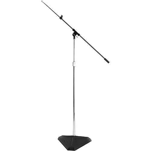 ON STAGE SMS7630B - On-Stage SMS7630B Hex-Base Studio Microphone Stand w/ Telescoping Boom (Black)