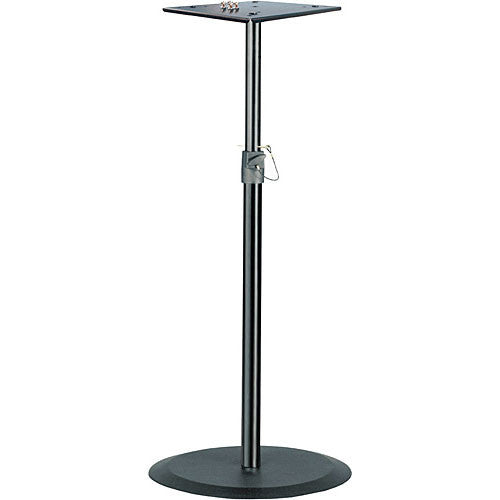 K&M 26740-BLACK Stand Speaker - K&M 26740 37-56" Steel Monitor Stand