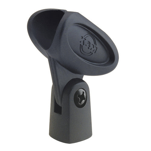 K&M 85035-BLACK Microphone Adapter - K&M 85035 Microphone Clip