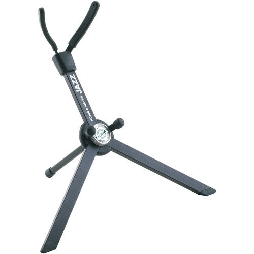 K&M 14330-BLACK Stand Instrument - K&M 14330-000-55 Jazz Saxophone Stand (Black)