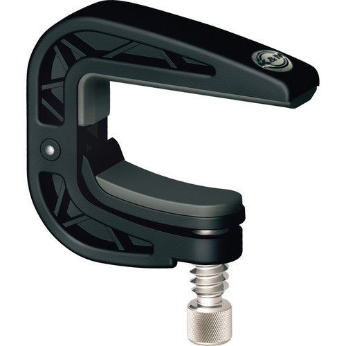 K&M 14540-BLACK Capo - K&M 14540 Guitar Capo (Flat - Black Plastic)