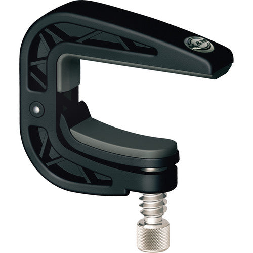 K&M 14545-BLACK Capo - K&M 14545 Guitar Capo (Curve - Black Plastic)
