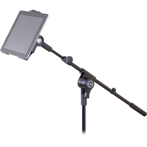 K&M 19712-BLACK - K&M ( iPad 2 ) Mic Stand HoldER