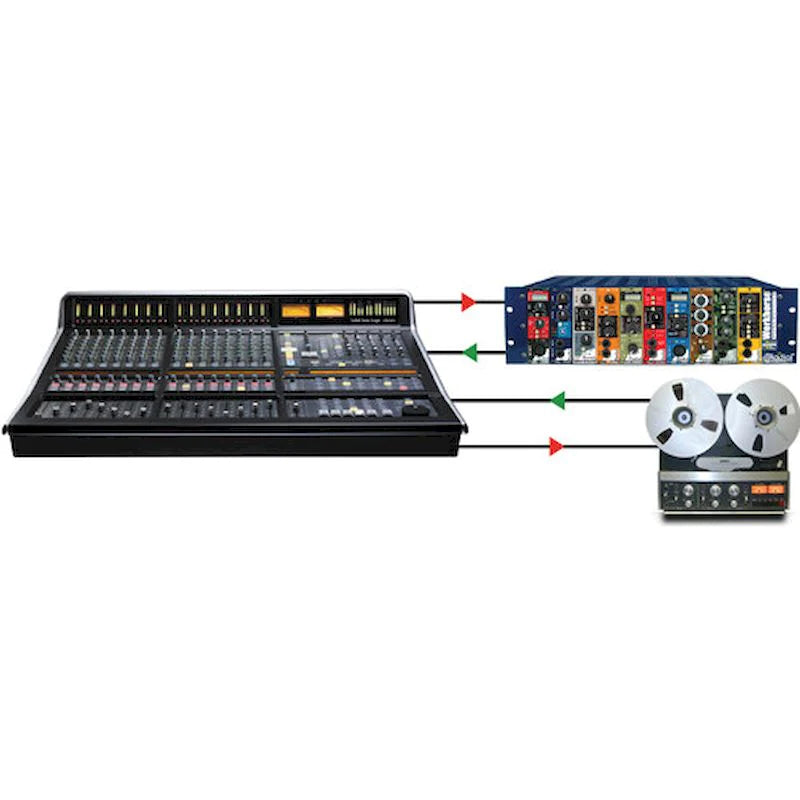 Radial Powerhouse - Radial Engineering POWERHOUSE 500 Series 10 Slot Power-Rack 19" 3RU, 1600 mA Power Supply