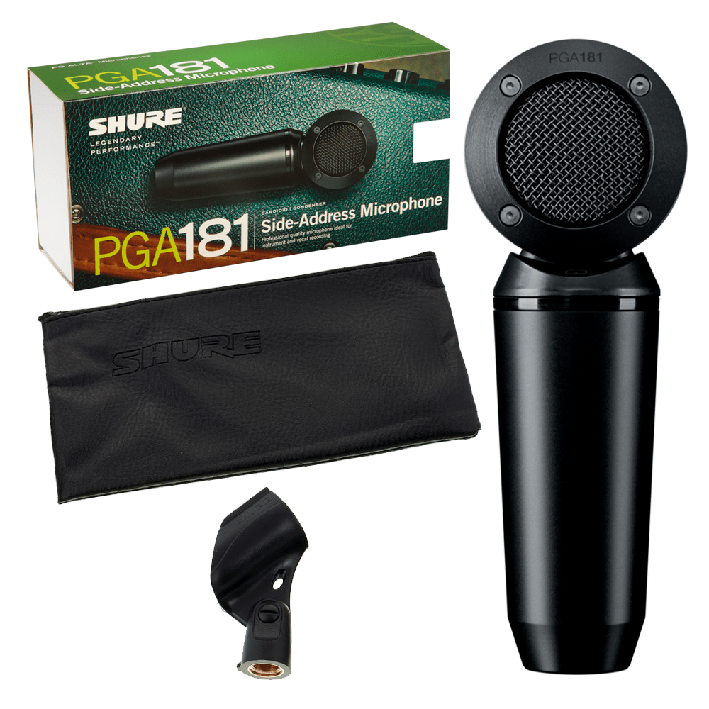 SHURE PGA181-LC - Side-Address Cardioid Condenser Microphone