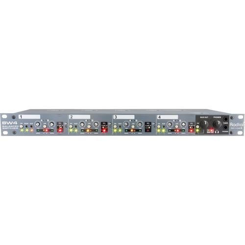 Radial SW4 - Radial Engineering SW4 4-Channel Audio Switcher