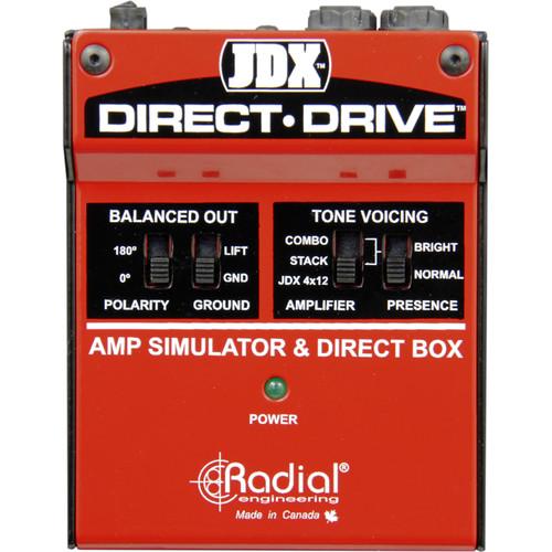 Radial Direct-Drive - Radial Engineering DIRECT-DRIVE Amp Simulator & DI Box