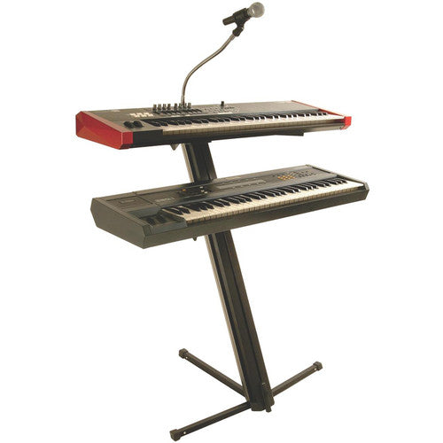 ON STAGE KS9102 - On-Stage KS9102 Quantum Core Column Keyboard Stand (Black)