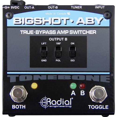 Radial BigShot ABY - Radial Engineering BIGSHOT ABY Bypass Amplifier Switcher