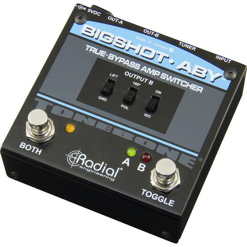 Radial BigShot ABY - Radial Engineering BIGSHOT ABY Bypass Amplifier Switcher