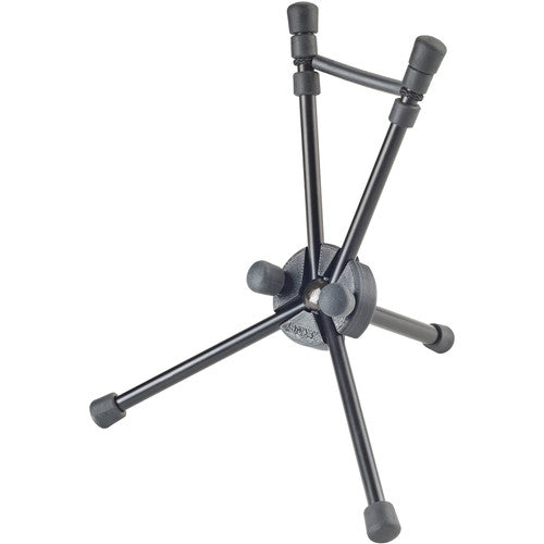 K&M 14355-BLACK Stand Instrument - K&M 14355 Soprano Saxophone Stand "Saxxy" (Black)