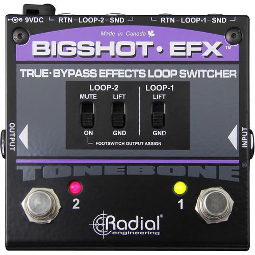 Radial BigShot EFX - Radial Engineering BIGSHOT EFX Effects Loop Switcher