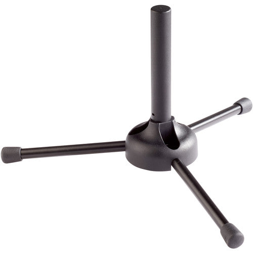 K&M 152/3-BLACK Stand Instrument - K&M 152/3 Flute Stand (Black)