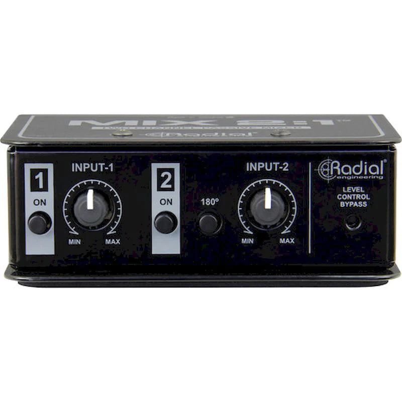 Radial MIX 2:1 -Radial Engineering MIX 2:1 2-Channel Audio Combiner & Mixer