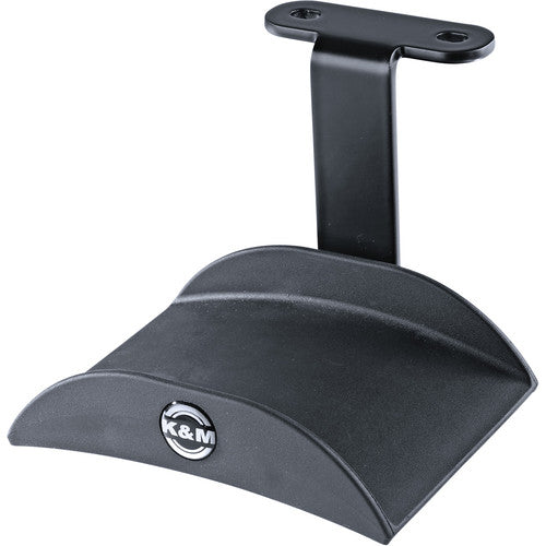 K&M 16330-BLACK Headphone Accessory - K&M 16330 Headphone Hanger (Black)